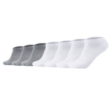 Camano Unisex Socken, 7er Pack - Sneakersocken, Baumwollmischung, einfarbig