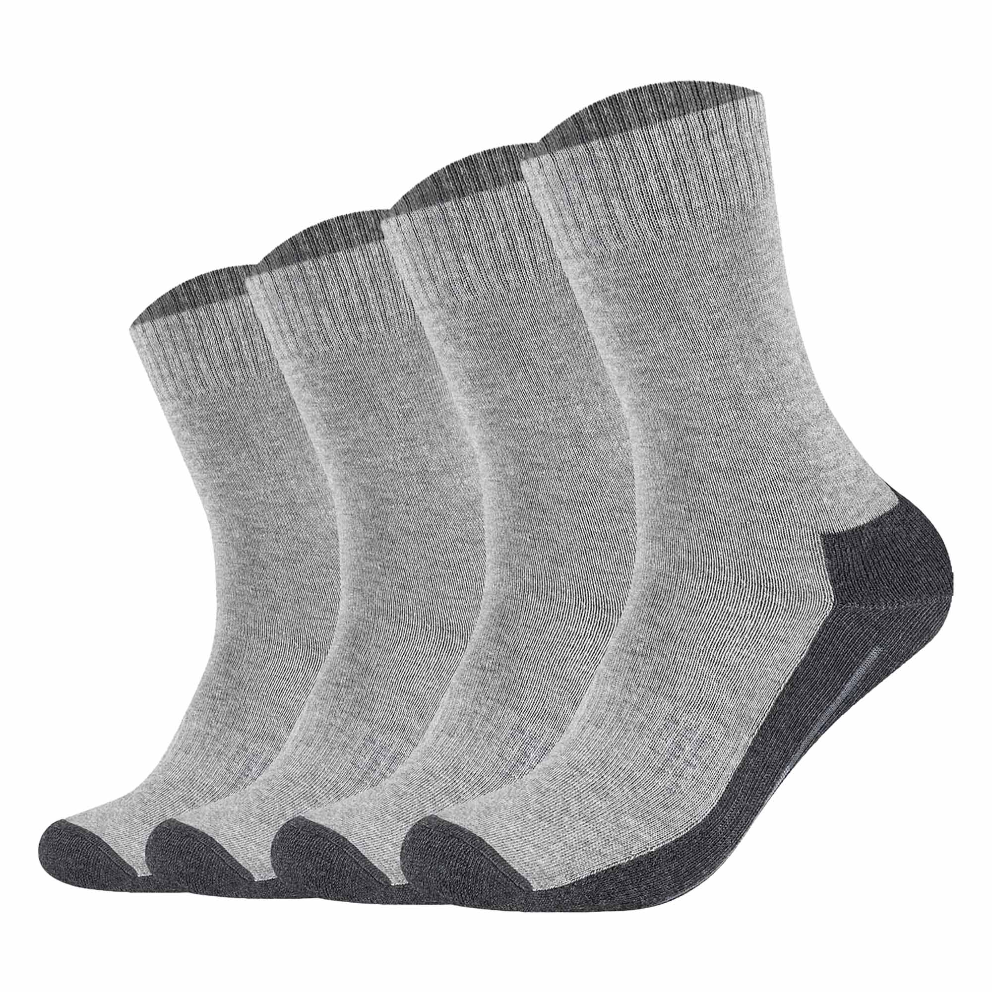 Camano Unisex Socken - Pro Tex Function, einfarbig, 4er Pack