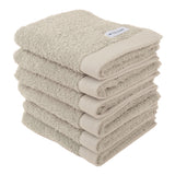 TOM TAILOR Guest Towel, Pack of 6 - Colour Bath Guest Towel, Terry Cloth, Cotton