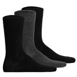 Hudson Unisex Socken, 3er Pack - Easy, Komfortbund, Basic Socken, einfarbig
