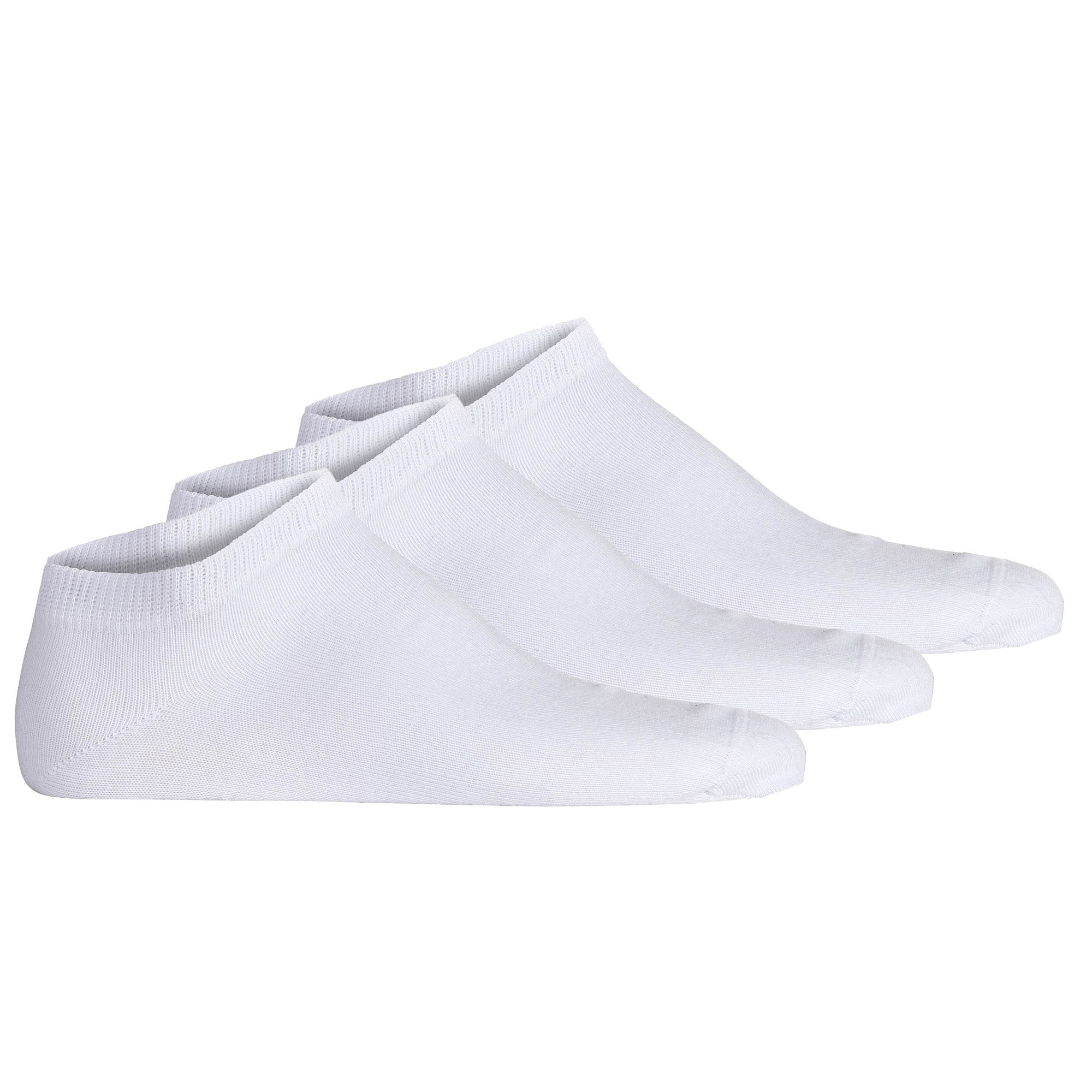 Hudson Unisex Sneakersocken, 3er Pack - Easy, Komfortbund, kurze Socken, einfarbig