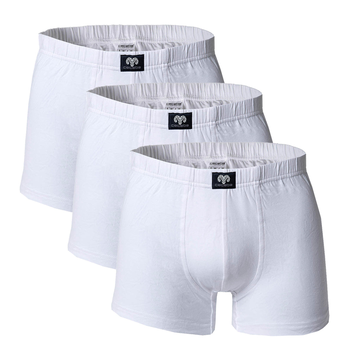 CECEBA Herren Pants, Vorteilspack - Basic, Baumwoll-Stretch, einfarbig, M-3XL