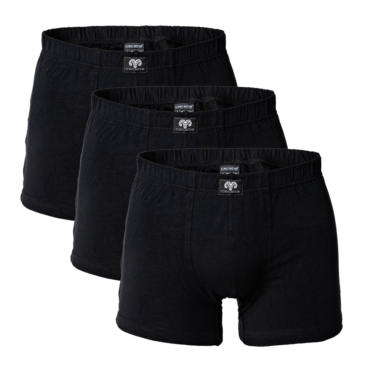 CECEBA Men Pants - Basic, Cotton stretch, M-3XL, plain