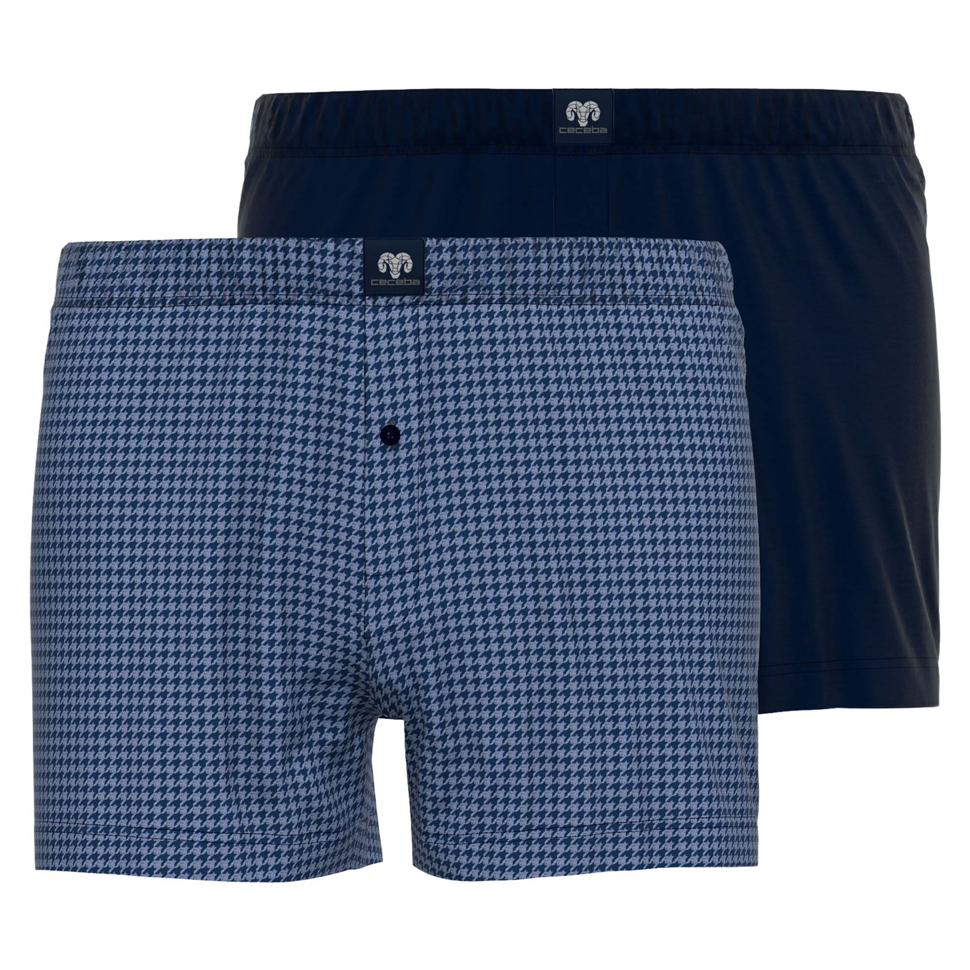 CECEBA Herren Shorts, Multipack - Boxershort, Basic, Baumwolle, Single Jersey, M-3XL