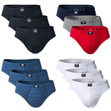CECEBA Men's Brief - Sport Brief, Basic, Cotton, M-8XL, plain