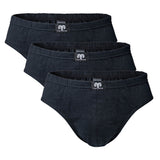 CECEBA Herren Slips, 3er Pack - Sport Slip, Basic, Baumwolle, M-8XL, einfarbig