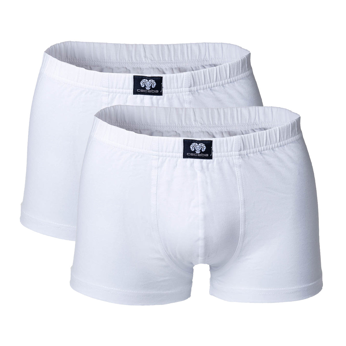 CECEBA Men's Shorts - Short Pants, Basic, Cotton stretch, M-8XL, plain