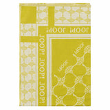 JOOP! Ladies Scarf - Woven Scarf, Cornflower, Logo, Jacquard, Bicolour