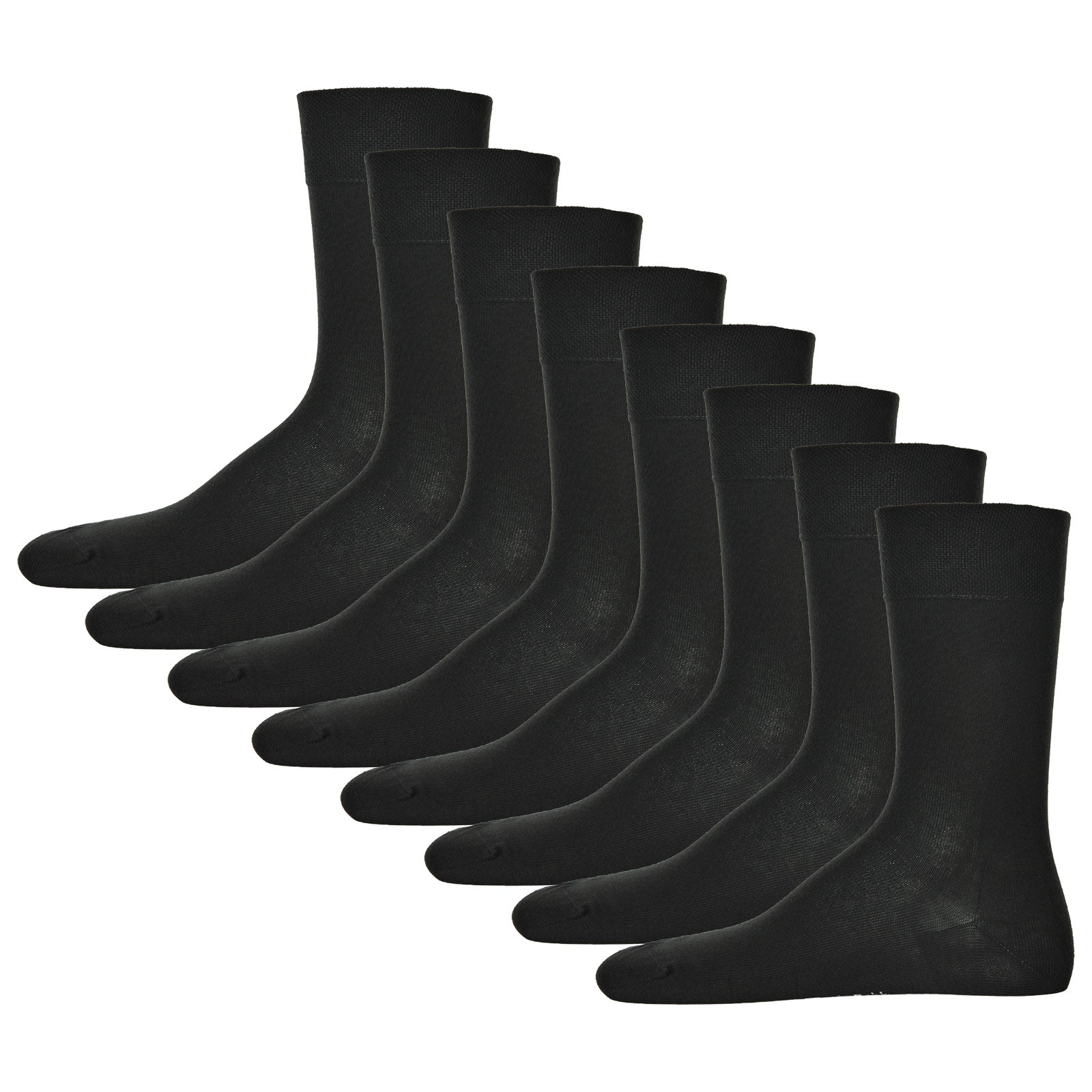 Hudson 8 pair men socks, Relax Cotton stocking, without elastic threads, Unicoloured