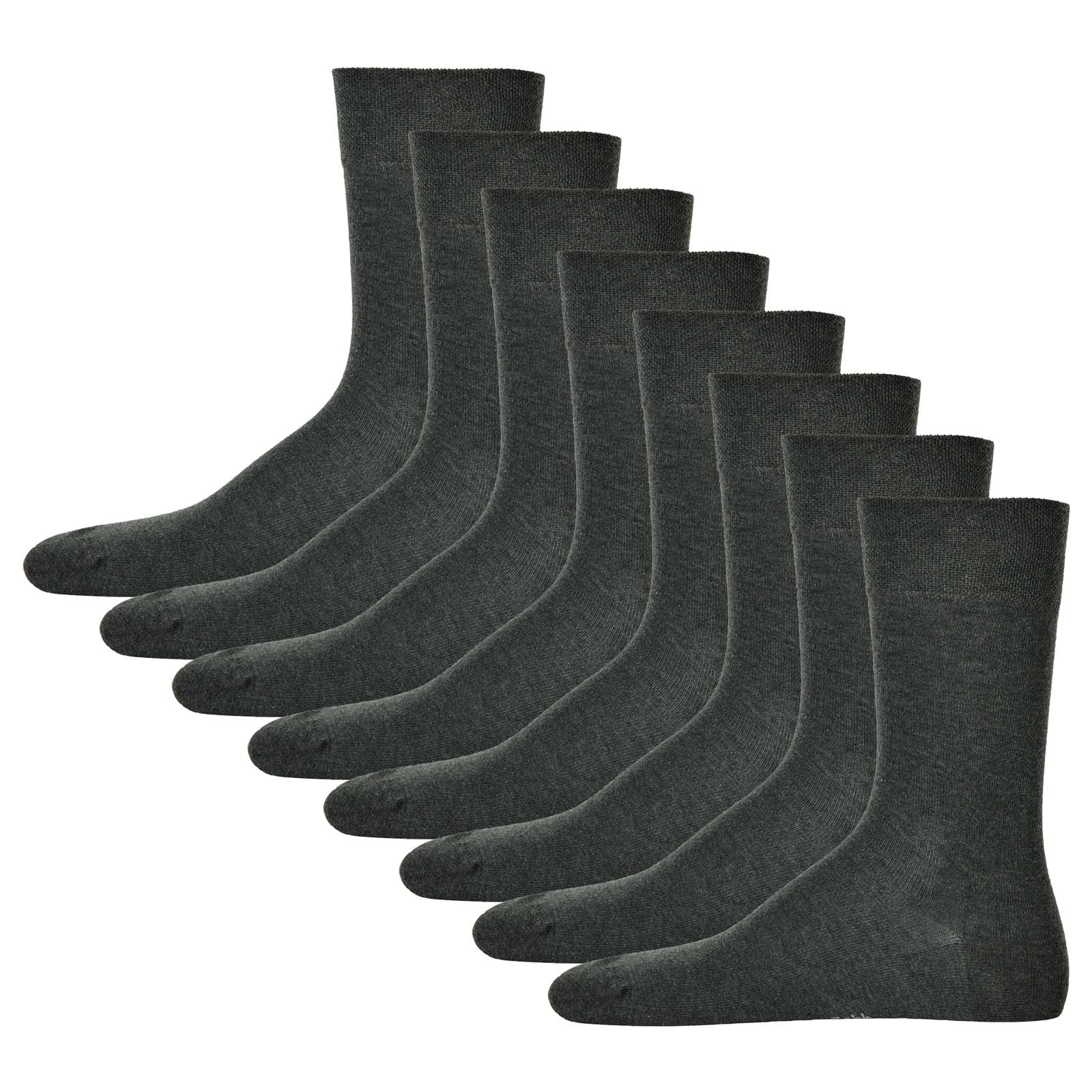 Hudson 8 pair men socks, Relax Cotton stocking, without elastic threads, Unicoloured