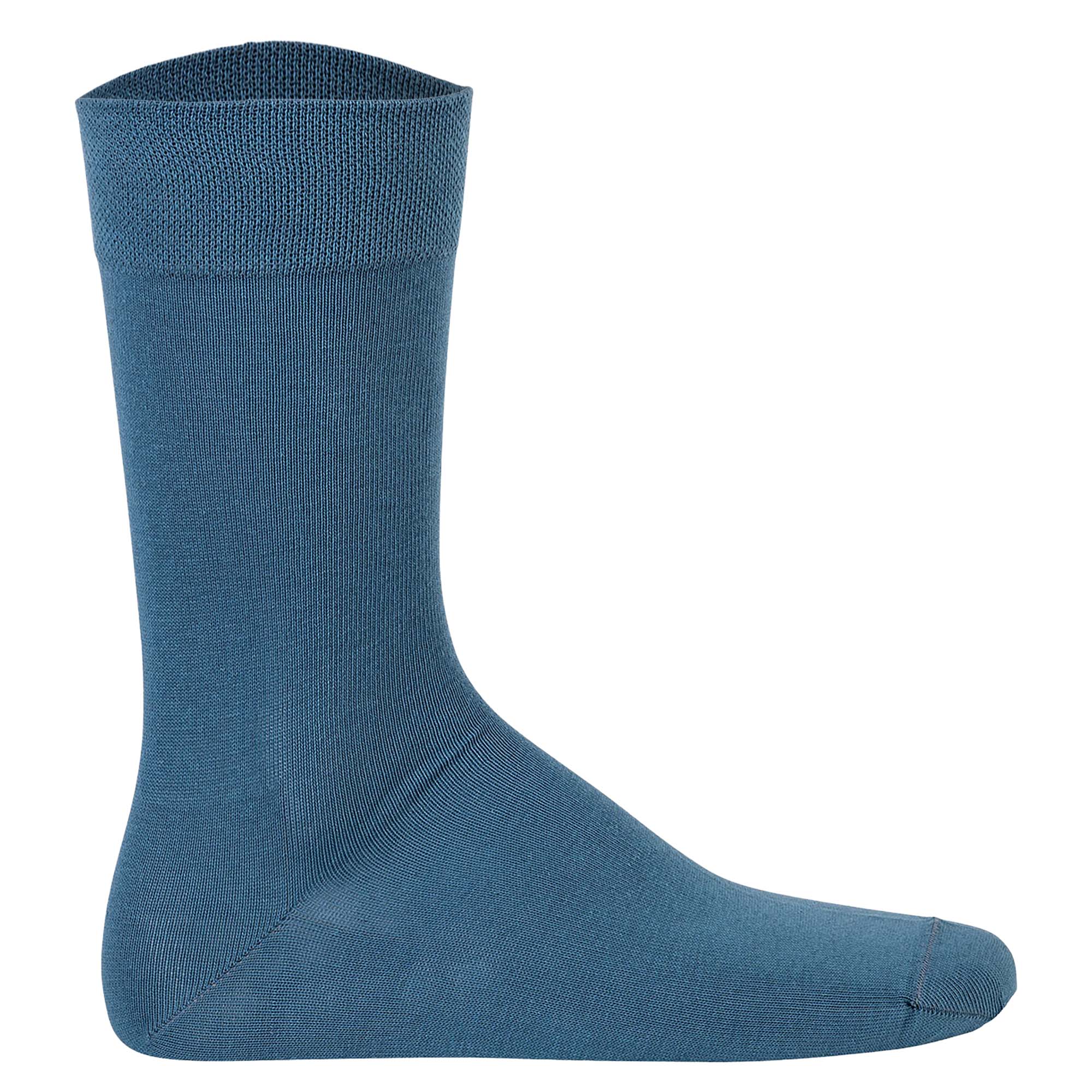 Hudson 1 Paar Herren Socken, Relax Cotton Strumpf, ohne Gummifäden, Einfarbig