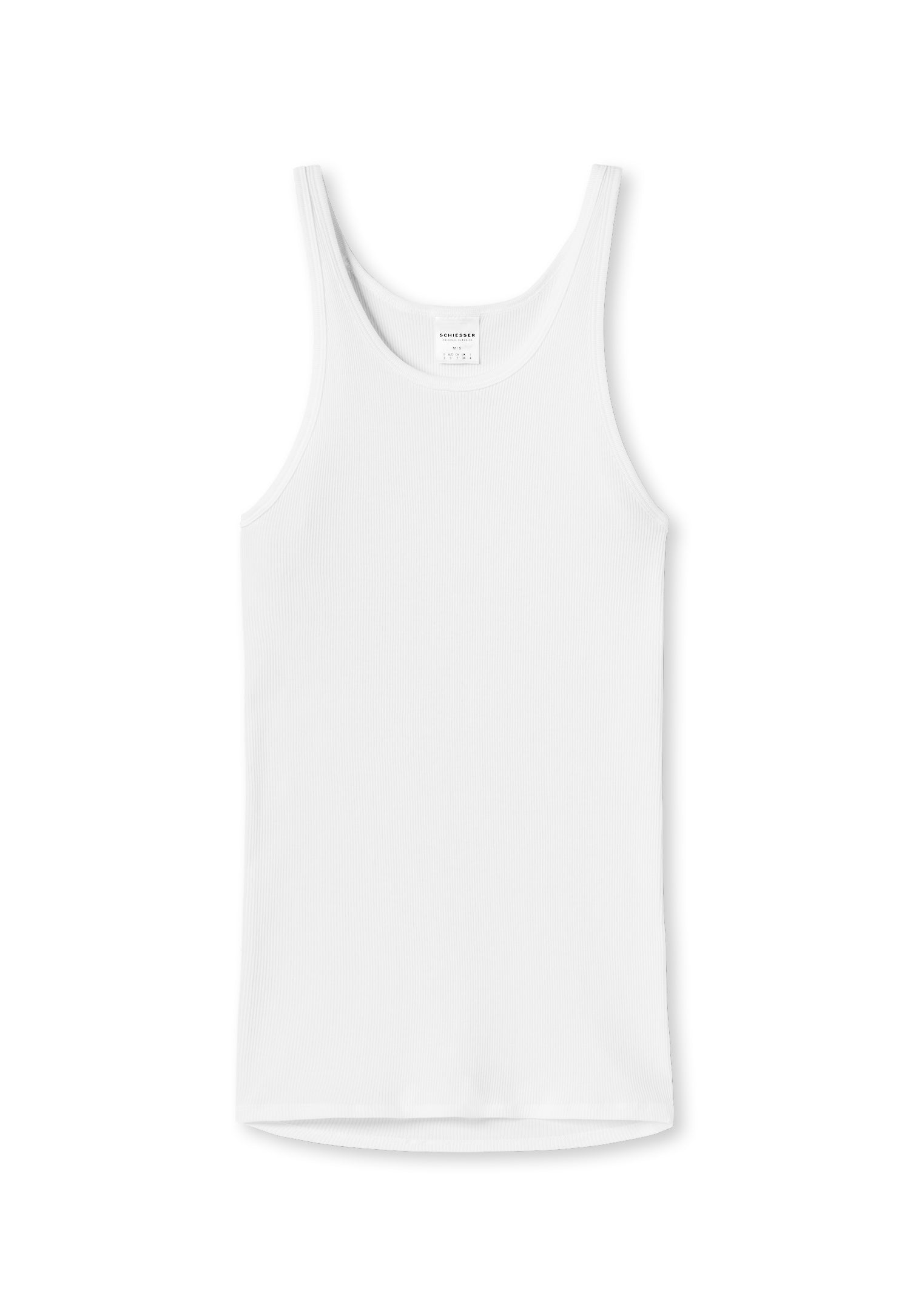 SCHIESSER Unterhemd - Original Doppelripp, Sport-Jacke, ärmellos