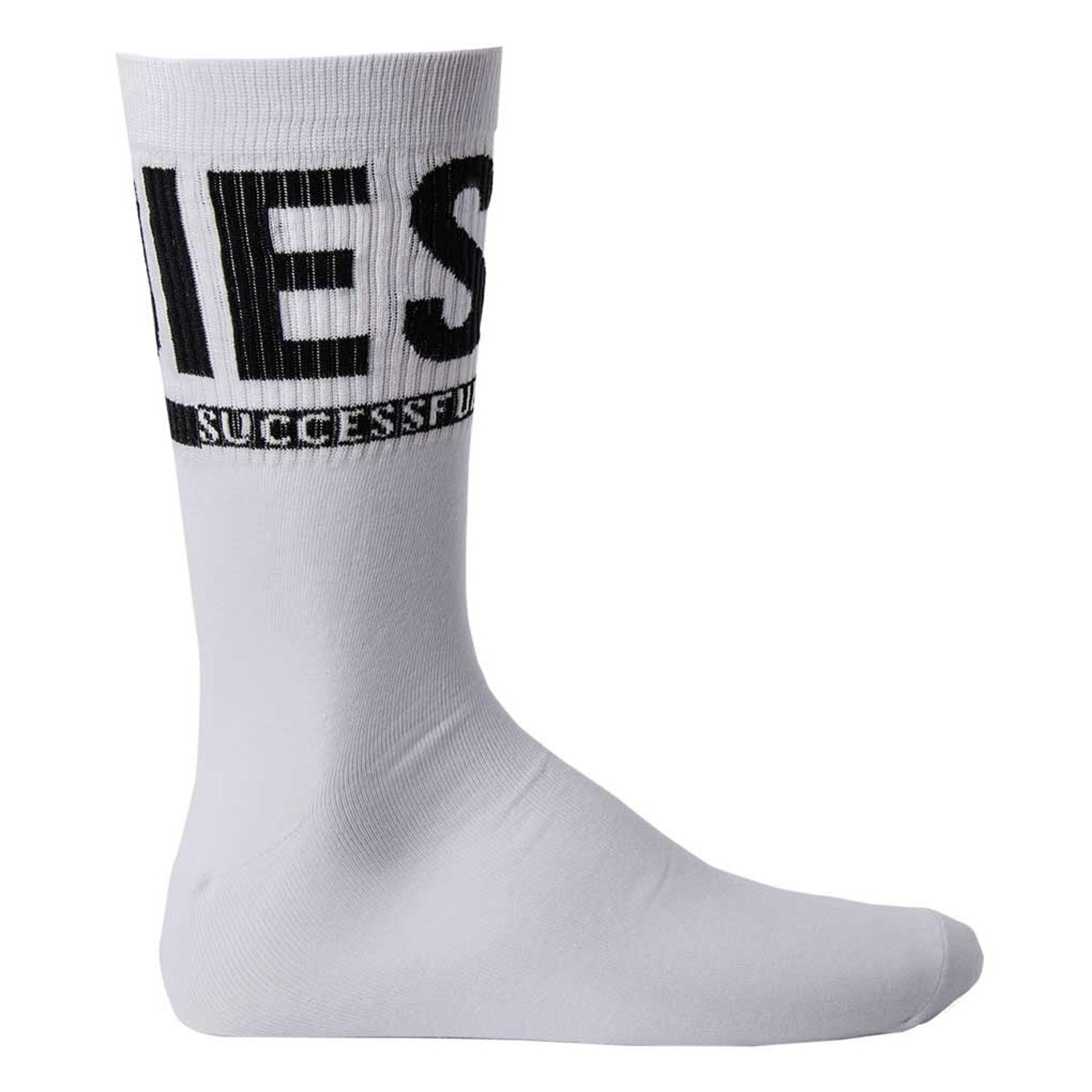 DIESEL unisex socks, SKM-RAY, Successful Living, stretch ribbed cuffs, plain