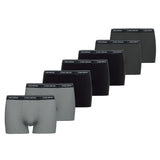 CECEBA Herren Boxershorts, 7er Pack - Monza, Unterwäsche, Logo, einfarbig