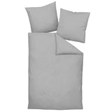Janine bed linen 2 pieces - Mako-Soft-Seersucker, cotton, non-iron, plain