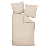 Janine bed linen 2 pieces - Mako-Soft-Seersucker, cotton, non-iron, plain