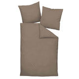 Janine bed linen 2 pieces - Mako-Soft-Seersucker, cotton, non-iron, plain