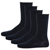 Hudson 4 Paar Herren Socken - Only 4-Pack, Strumpf, Komfortbund, Einfarbig