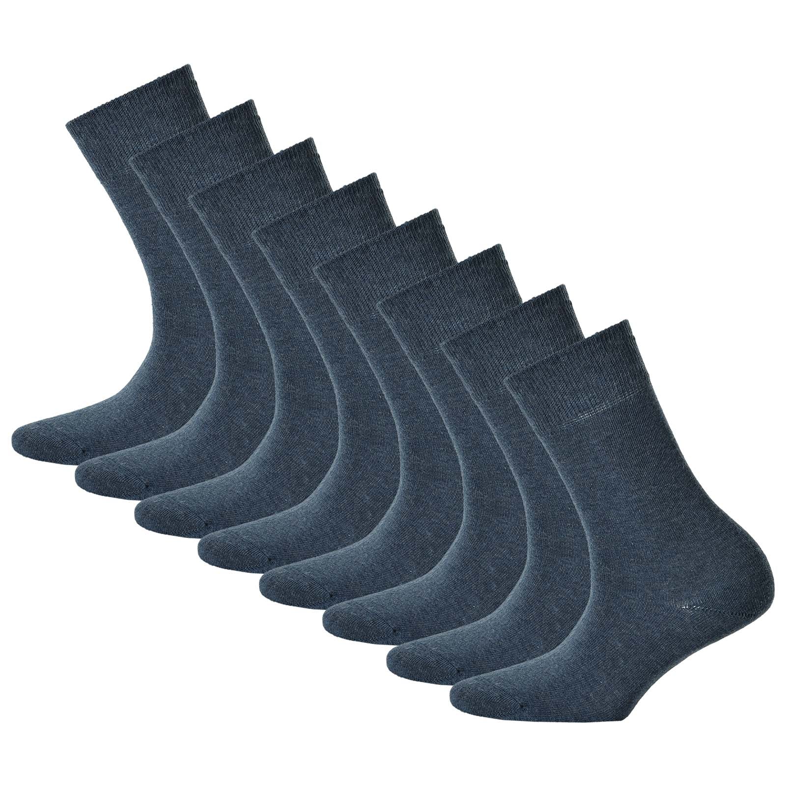 Hudson 8 Paar Damen Socken - Only, Strumpf, Komfortbund, Einfarbig (4x 2-Pack)