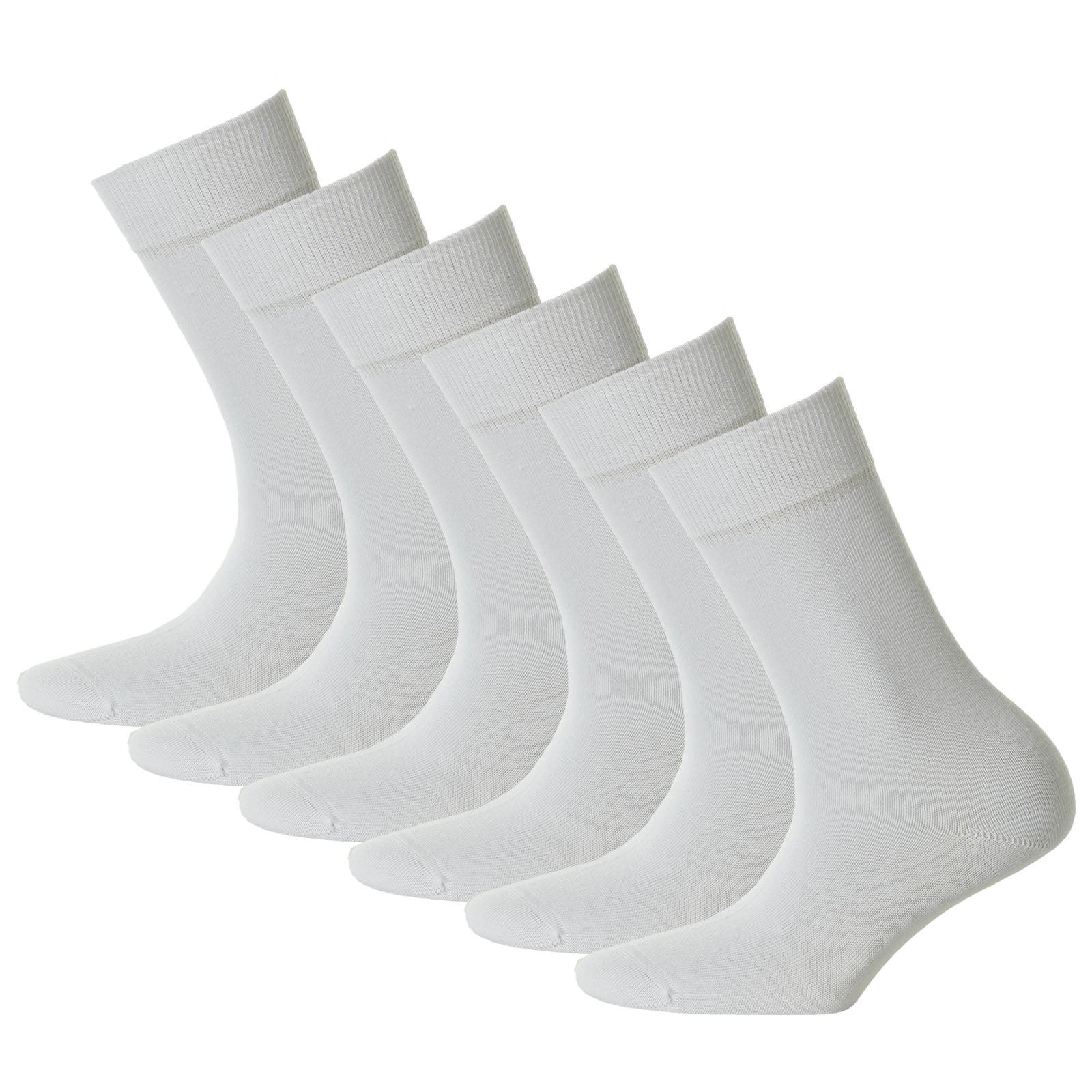 Hudson 6 Paar Damen Socken - Only, Strumpf, Komfortbund, Einfarbig (3x 2-Pack)