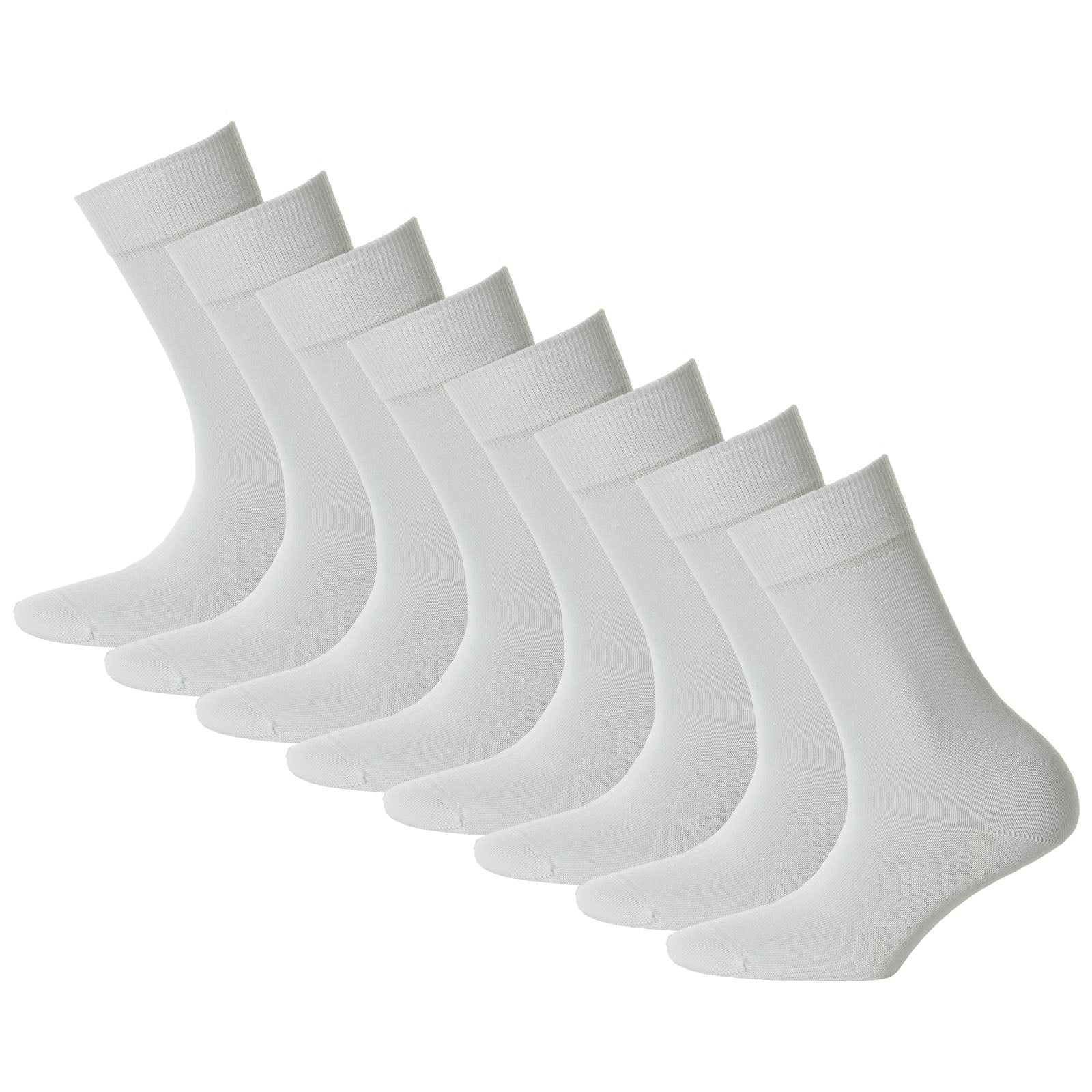 Hudson 8 Paar Damen Socken - Only, Strumpf, Komfortbund, Einfarbig (4x 2-Pack)