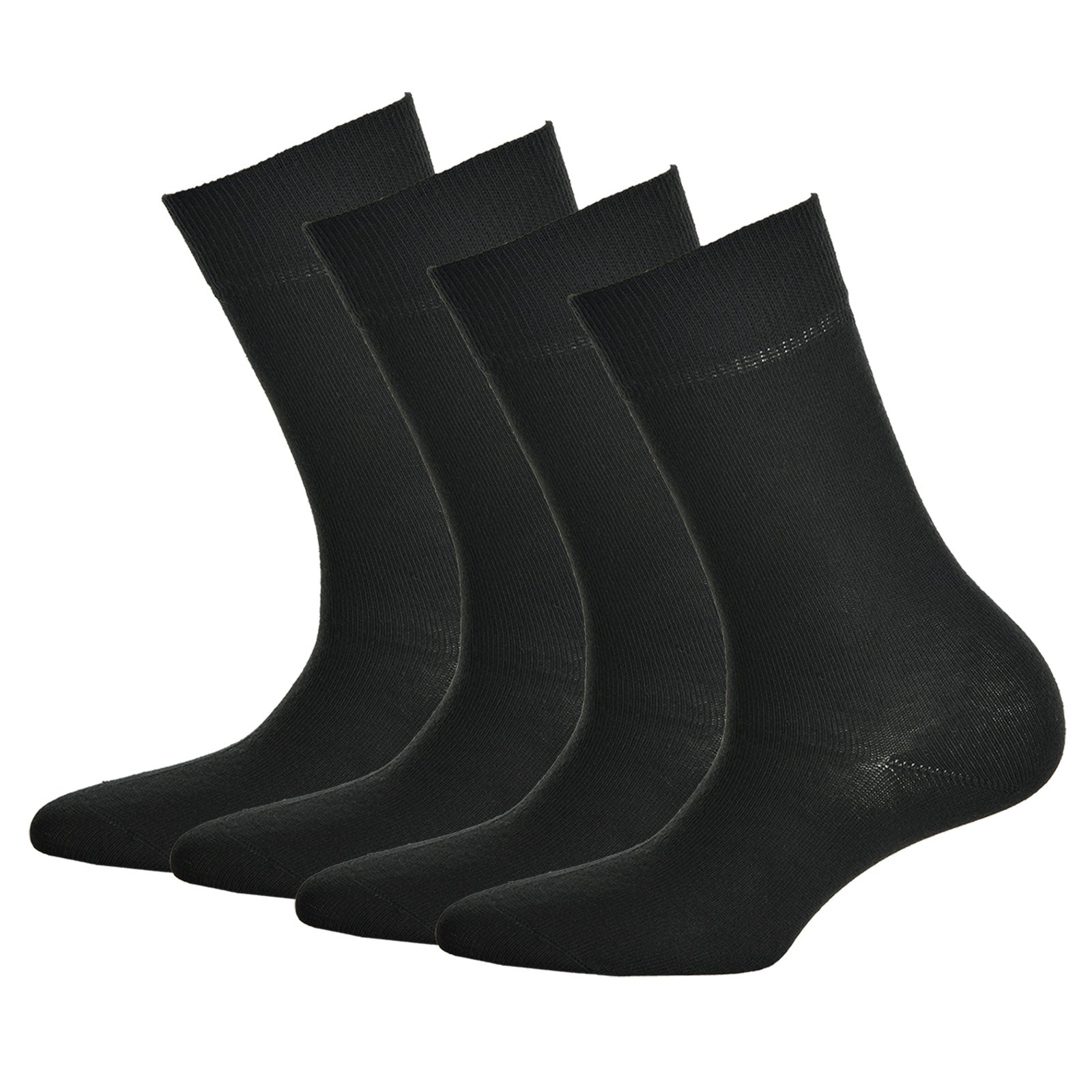 Hudson 4 Paar Damen Socken - Only, Strumpf, Komfortbund, Einfarbig (2x 2-Pack)