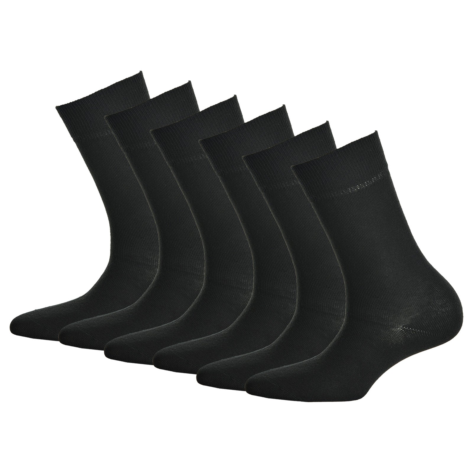 Hudson 6 Paar Damen Socken - Only, Strumpf, Komfortbund, Einfarbig (3x 2-Pack)