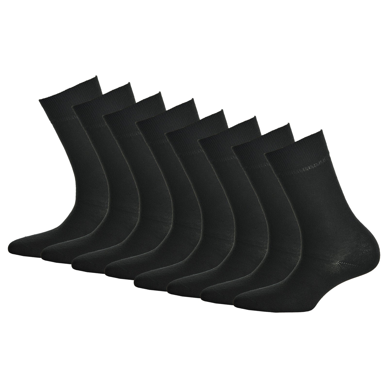 Hudson 8 Paar Damen Socken - Only, Strumpf, Komfortbund, Einfarbig (4x 2-Pack)