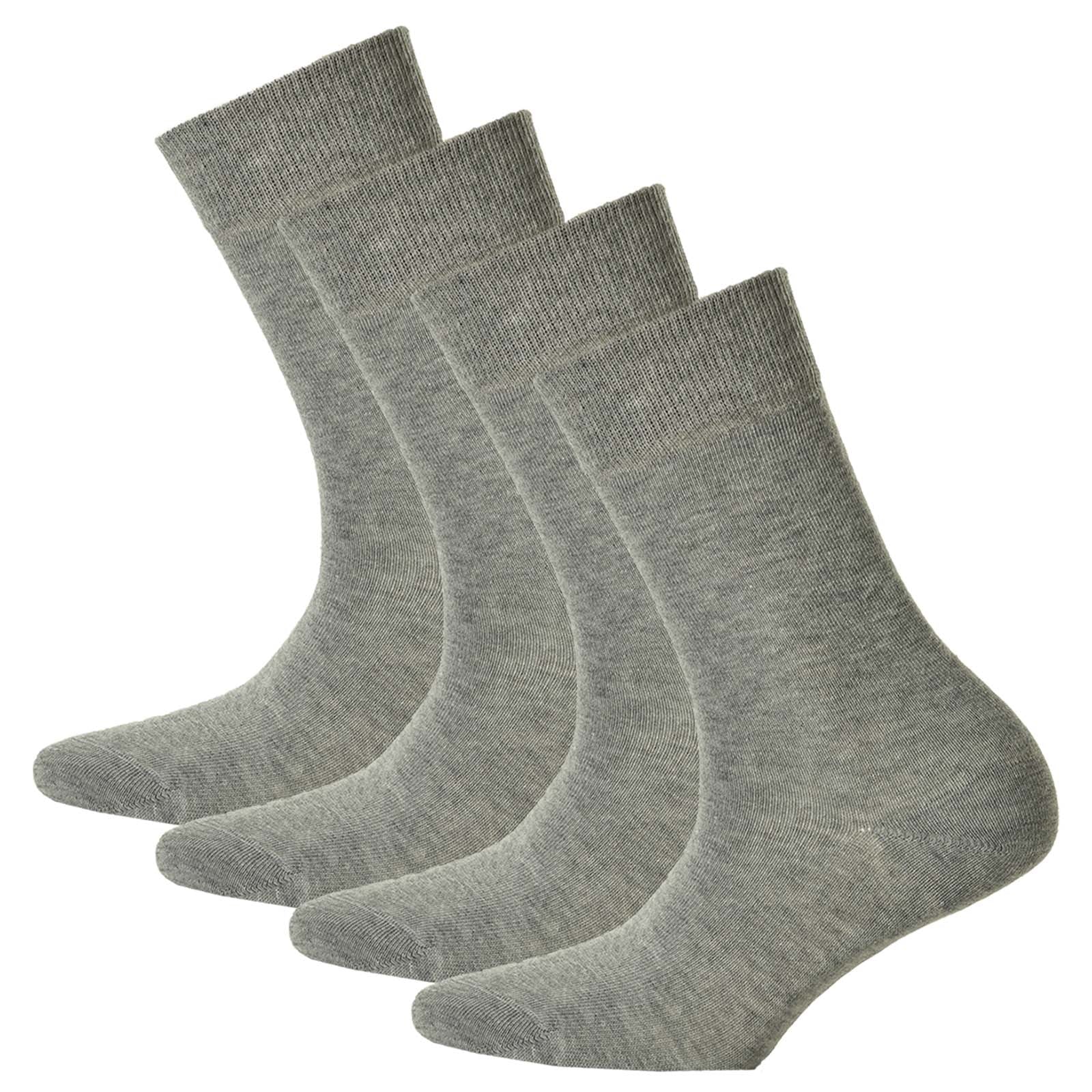 Hudson 4 Paar Damen Socken - Only, Strumpf, Komfortbund, Einfarbig (2x 2-Pack)