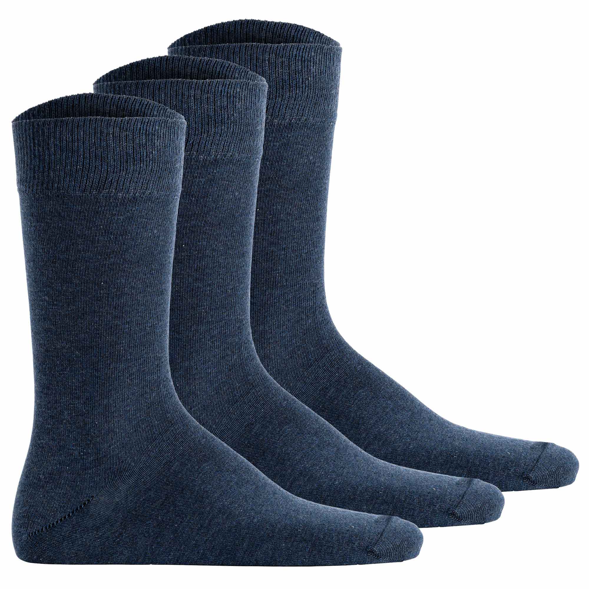 Hudson Unisex Socken, 3er Pack - Simply, Basic Socken, einfarbig