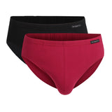 bugatti Herren Slips, 2er Pack - FLEXCITY, Sport-Slip, Briefs, Stretch Cotton