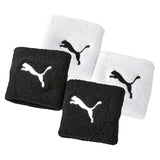 PUMA Unisex Sweatband, Pack of 4 - Wristband, One Size, Puma Cat Logo