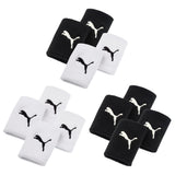 PUMA Unisex Wristband long Pack of 4 - Sweatband, Running & Training, Puma Logo