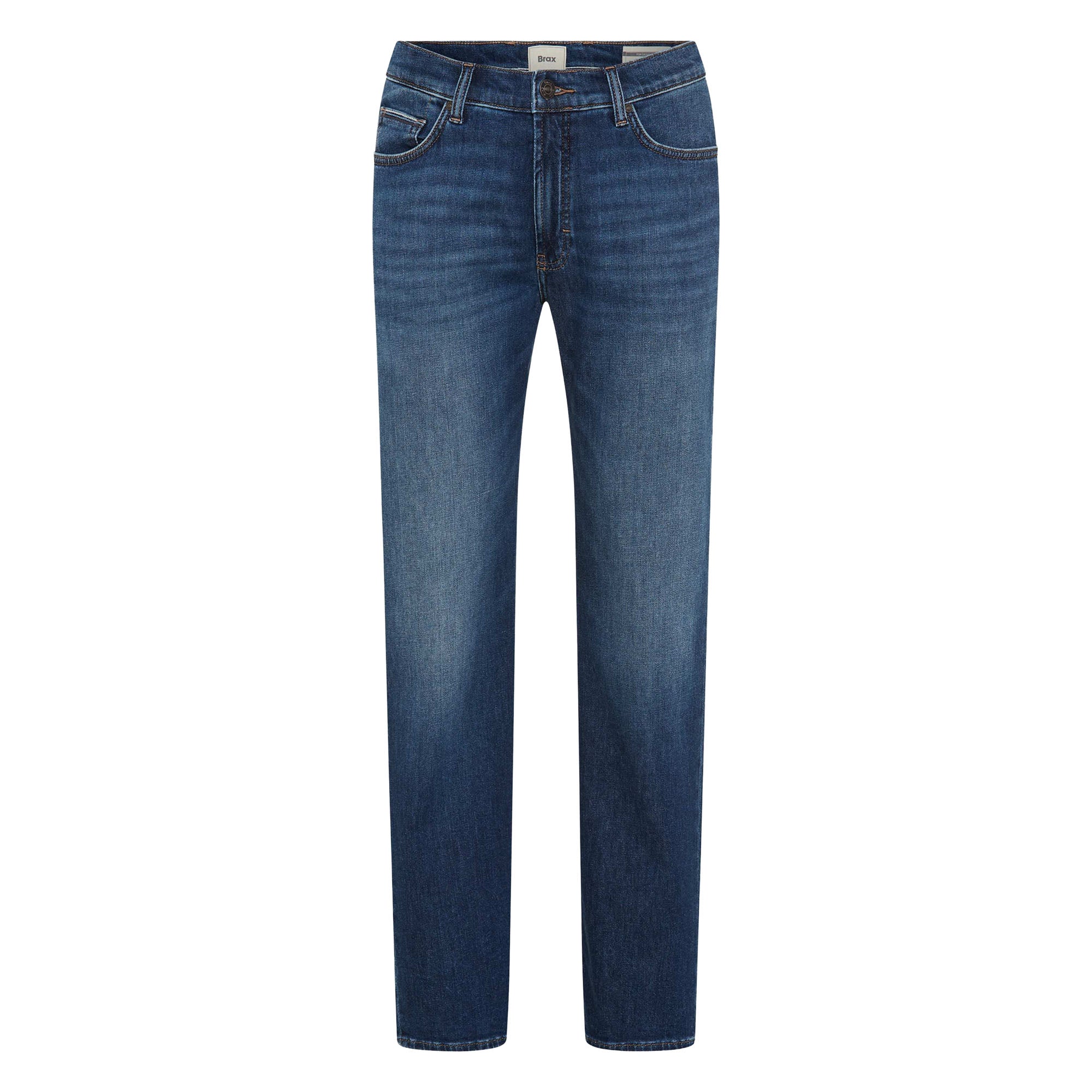 Brax Herren Jeans - Clint, Five-Pocket, Used-Effekte, Relaxed Fit, Länge 32