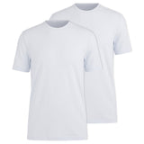OLYMP Herren T-Shirts, Rundhals, 2er Pack - Bodywear, Modern Fit, Baumwolle