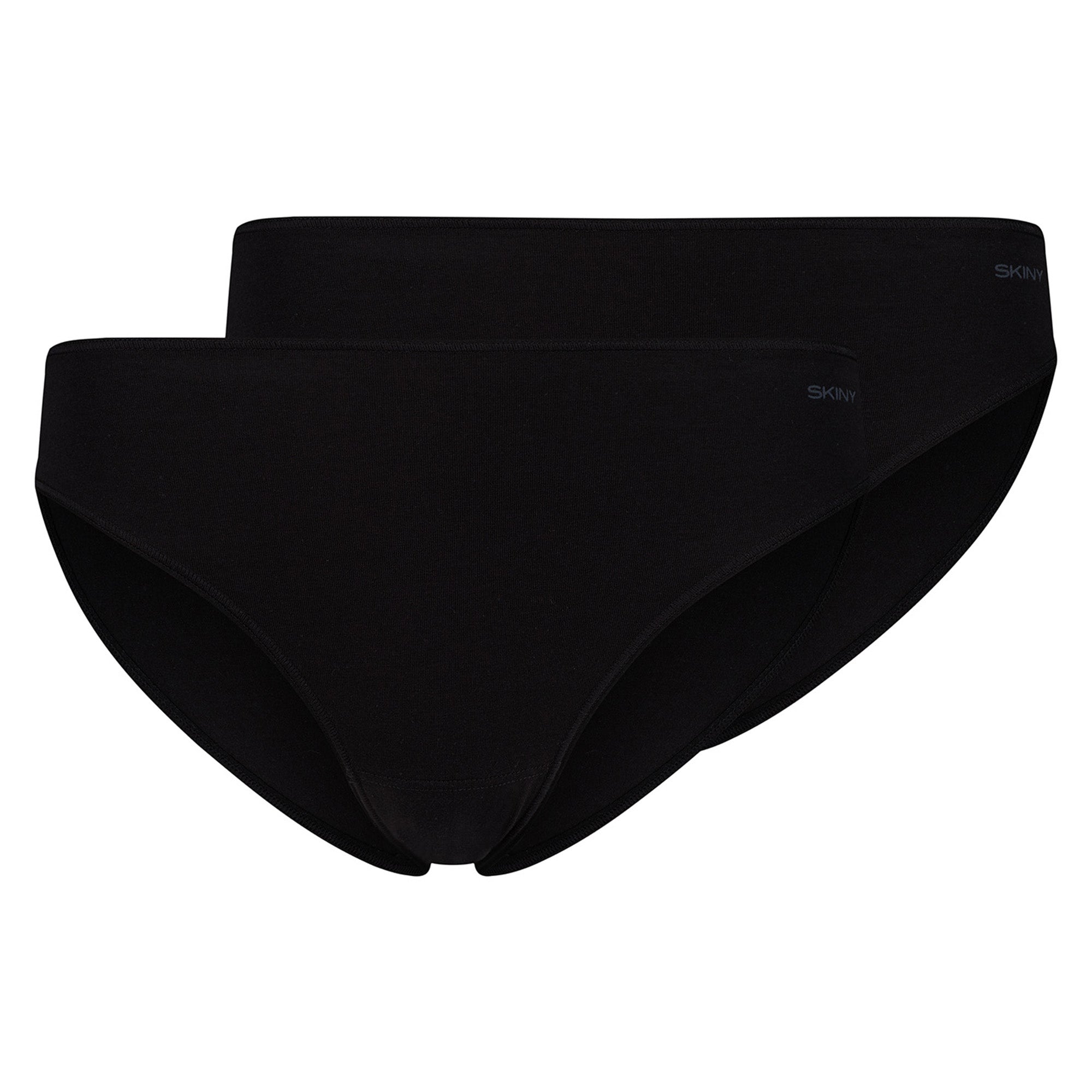 SKINY Damen Slips, 2er Pack - Advantage Cotton Stretch, High Leg Briefs, Baumwoll-Stretch