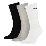 PUMA unisex sports socks, 3-pack - Sport Crew Lightweigth, tennis socks, plain