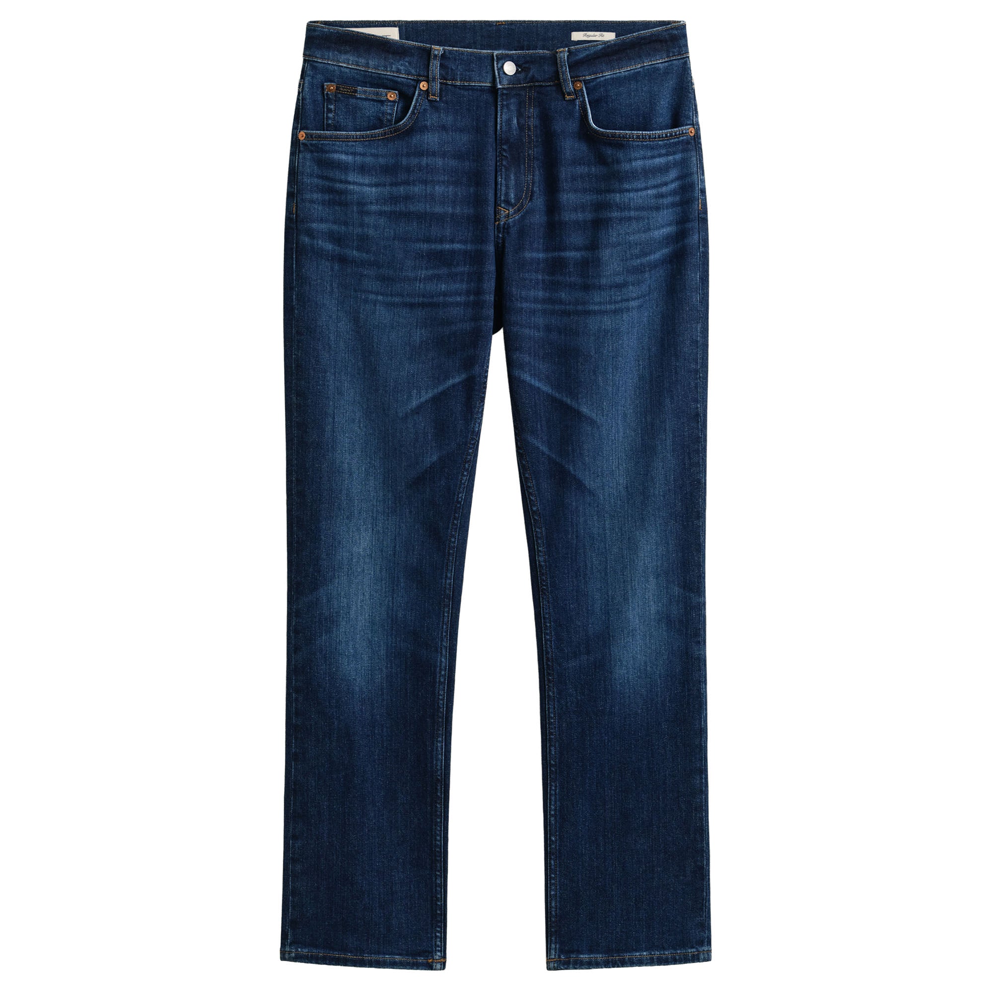 GANT Men’s Jeans - Regular Fit, Comfort Stretch, Indigo Wash, Five-Pocket, Length 32
