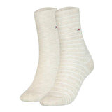 TOMMY HILFIGER Damen Socken, 2er Pack - Women's Patterned Styles