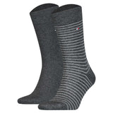 TOMMY HILFIGER Men Socks, 2-pack – Small Stripe Socks 2P, narrow stripes