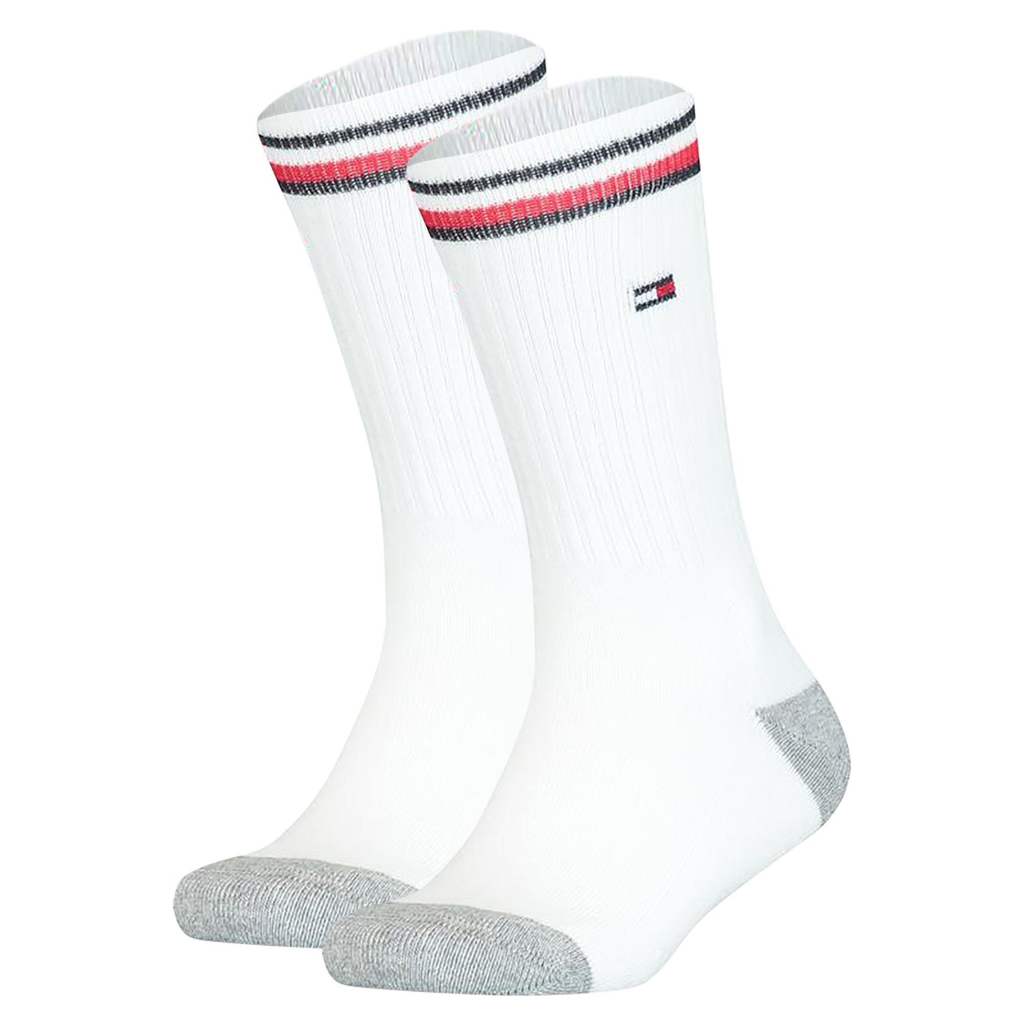 TOMMY HILFIGER Kinder Socken, 2er Pack - ICONIC SPORTS, Frottee-Sohle, 27-42