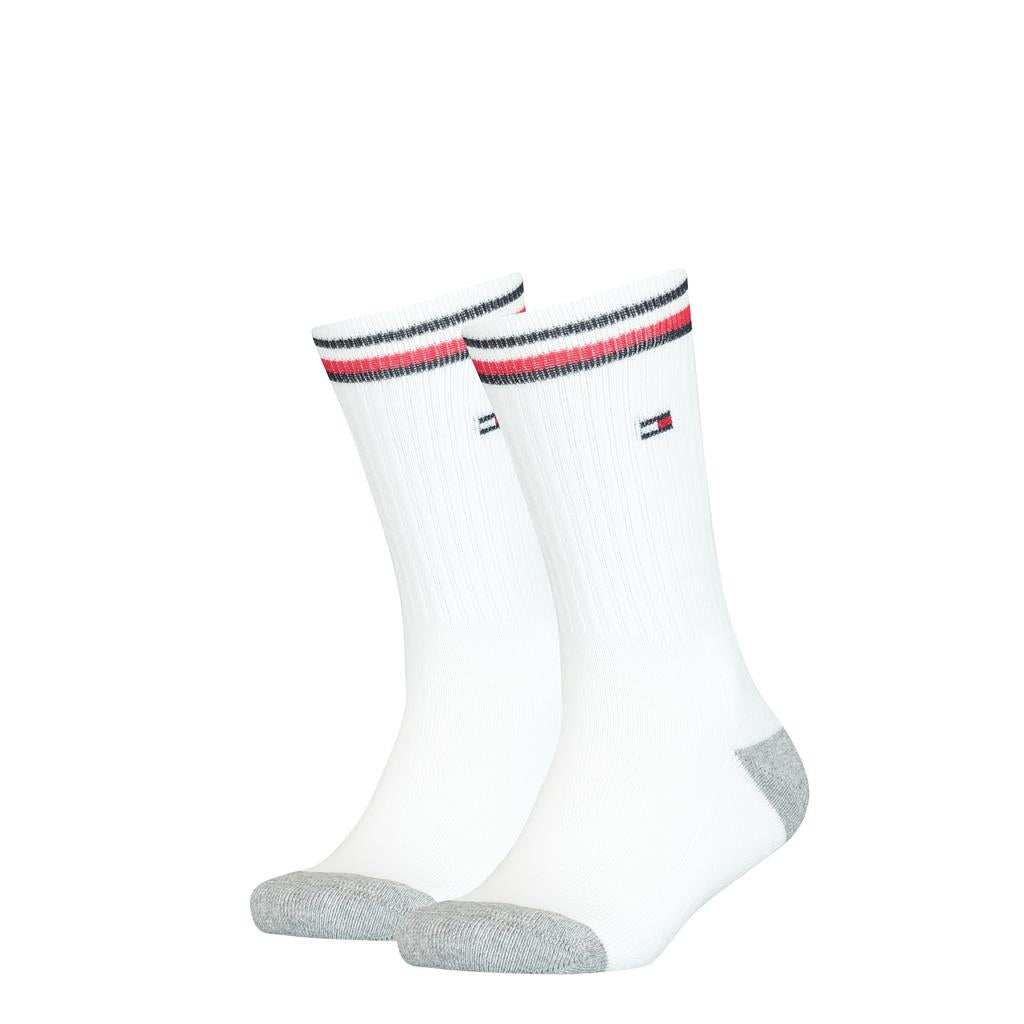 TOMMY HILFIGER Children's socks, 2-pack - ICONIC SPORTS, terry sole, 27-42