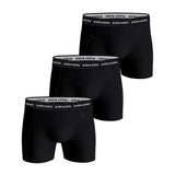 BJÖRN BORG Herren Boxershorts, 3er Pack - Cotton Stretch Boxer Trunks, Baumwolle, Logobund