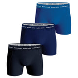 BJÖRN BORG Herren Boxershorts, 3er Pack - Cotton Stretch Boxer Trunks, Baumwolle, Logobund