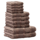 CAWÖ towel set, 10 pieces – C Noblesse, 2x bath towels, 4x hand towels, 4x guest towels