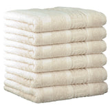 CAWÖ guest towel, pack of 6 - C Noblesse, terry cloth, cotton