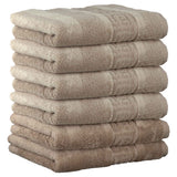 CAWÖ guest towel, pack of 6 - C Noblesse, terry cloth, cotton