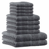 CAWÖ towel set, 10 pieces – C Noblesse, 2x bath towels, 4x hand towels, 4x guest towels