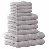 CAWÖ towel set, 10 pieces – C Noblesse, 2x bath towels, 4x hand towels, 4x guest towels