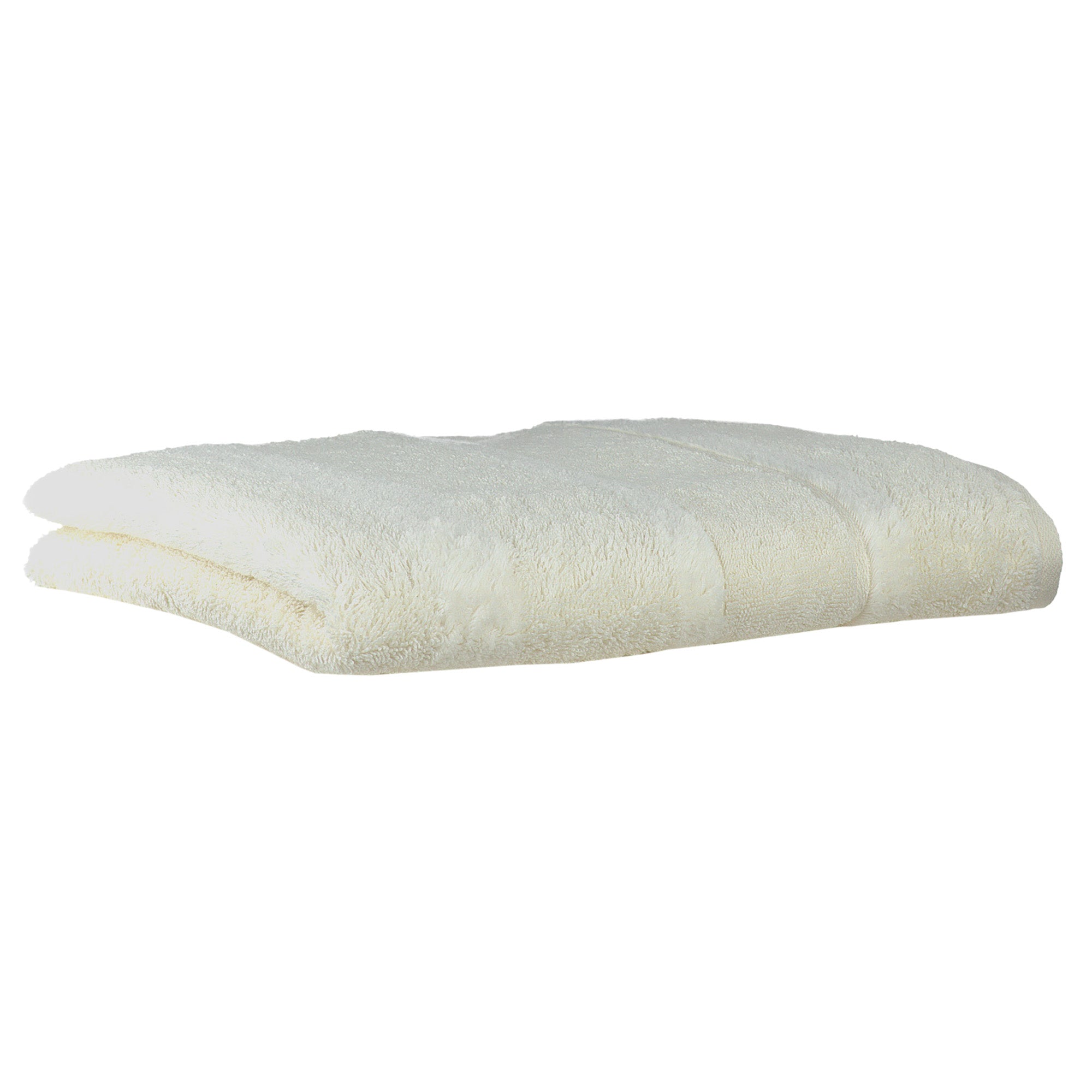 CAWÖ Guest Towel - Noblesse2, Terry Cloth, Velour Stripes, Cotton, Plain-Coloured